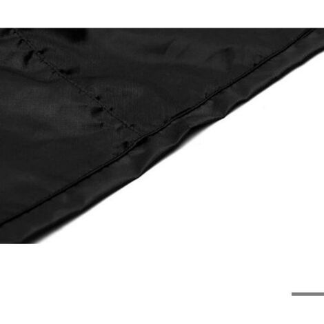 Housse Table Tennis - Oxford 210D Impermeable - Pour Table Extérieure Jardin - 165x70x185 cm - Noir - 1 Pièce (1/4)