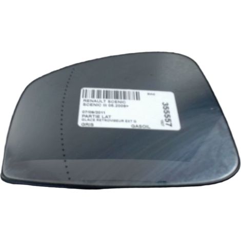 [PRODUIT D'OCCASION] Glace Retroviseur Exterieur G RENAULT Scenic III 2009- ♻️ Ref Oe. 963665922r - Garantie à vie (1/3)