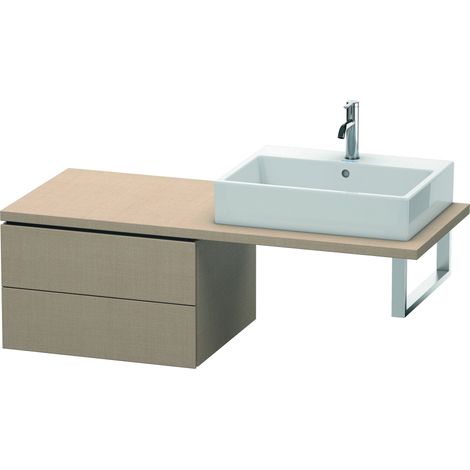 Duravit L-Cube armario bajo para consola, 2 cajones,