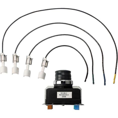 Kit d'électrodes et allumeur pour gril Weber Genesis E330, EP330, S330 et CEP330, pièces de rechange 7629 62754, barbecue (1/5)