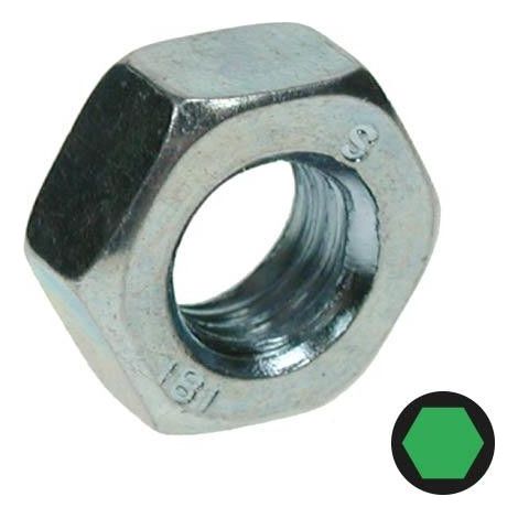 Unifix Class 8 Full Nuts DIN 934 BZP M10 x 1.50