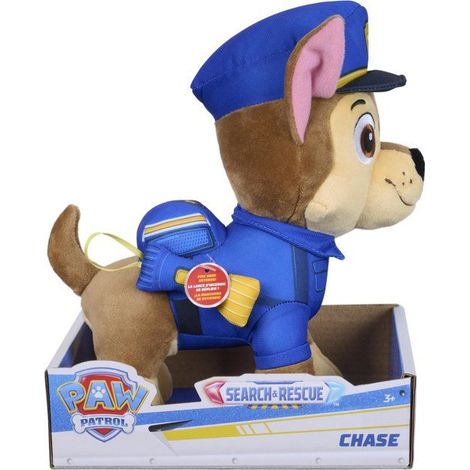Peluche - Chase - 25 cm - Recherche et sauvetage - Pat' Patrouille (1/5)
