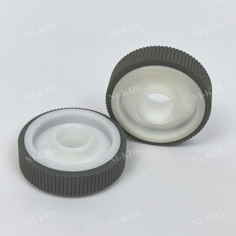 Compatible avec les imprimantes HP 1320, P2015, 1160 et 3390 : rouleaux d’alimentation du bac à papier et roues auxiliaires [1 jeu]