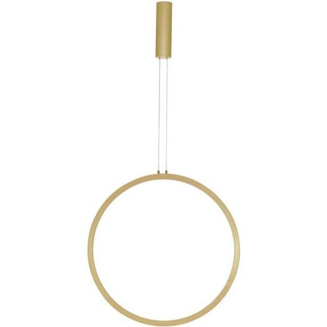 [NEUWERTIG] B-Ware Nova Luce Pendelleuchte Hängeleuchte CHANGE LED Messing Warmweiß dimmbar 60 cm (1/2)