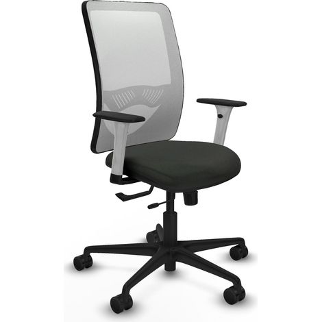Chaise de bureau piqueras y crespo Zulema blanc support lombaire (1/2)