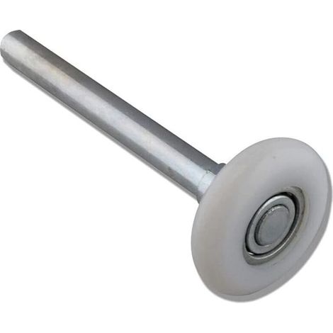 Roulettes de remplacement pour portail de garage – Lot de 10 roulettes en acier galvanisé, Ø45 mm (1/3)