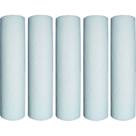 Lot de 5 cartouches microfibre 20 microns – Filtration efficace pour systèmes 3/4' – Améliore la qualité de l'eau – Installation rapide (1/2)