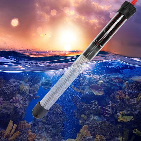Chauffage d'aquarium submersible automatique à température constante 200 W, avec tige chauffante (prise UE 220 V). (1/5)