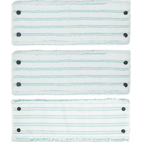 Replacement Mop Pads, Microfiber Mop Pads for Leifheit Clean Twist M Micro Duo Mop Refill Heads Cloth 3 Pieces