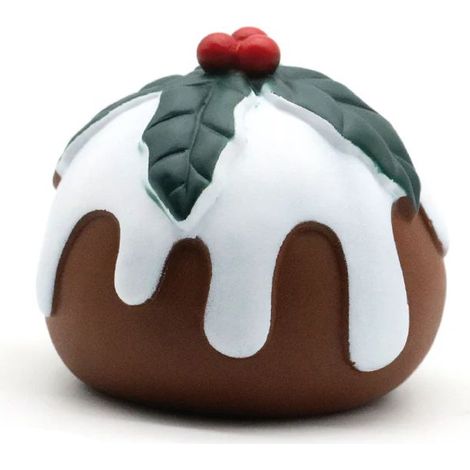 Set 3 pezzi Gioco Cane Vinile Xmas Pudding 12 cm.