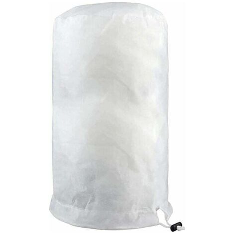 Pflanzen-Winterabdeckung, Olivenbaum-Winterabdeckung, Baum-Winterabdeckung, Tomaten-Zitronenbaum-Schutzhülle, Pflanzen-Winterabdeckung, Garten-Pflanztasche, Vliesstoff (80×100cm, weiß1)