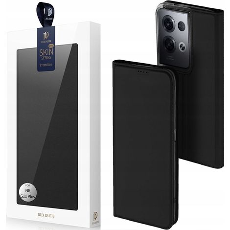 Funda Dux Ducis Skin Pro para Oppo Reno 8 Pro con cartera tipo libro, tarjetero y soporte, color negro. (1/5)