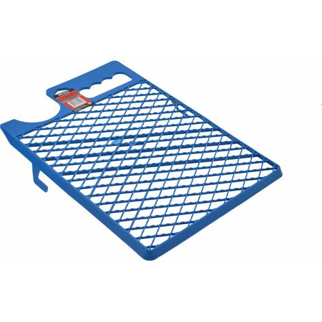 Rejilla para pintura Awtools 26x32cm, modelo resistente y funcional, ideal para eliminar el exceso de pintura en rodillos, perfecta para cubos medianos y trabajos precisos