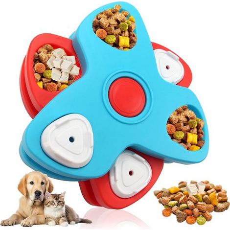 Juego de rompecabezas de inteligencia para perros: apto para perros pequeños, medianos y grandes, cachorros y gatos (color L1) (1/5)