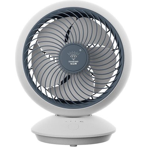 Mini-USB-Tischventilator mit 3 Geschwindigkeitsstufen, tragbarer oszillierender Ventilator