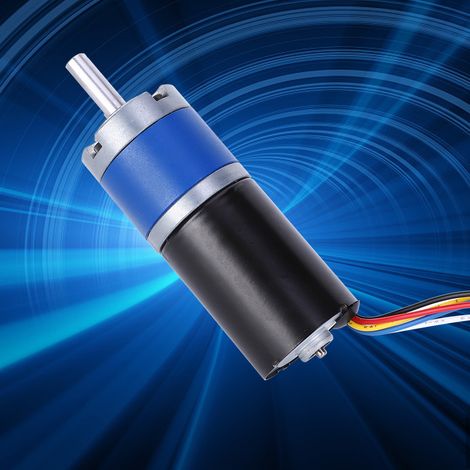 Bürstenloser Gleichstrom-Untersetzungsmotor, Metallgetriebe, 36 mm, hohes Drehmoment, geringes Geräusch, 24 V (120 U/min) (1/5)