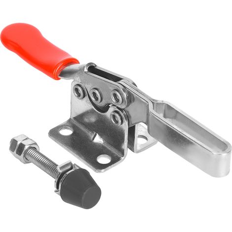 Pince à genouillère horizontale à dégagement rapide en acier inoxydable 304, capacité de maintien 27 kg (1/5)