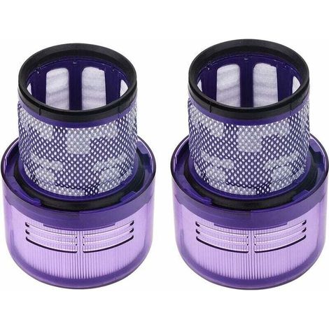2 Pièces Filtres De Remplacement Compatible Aspirateur Sans Sac Cyclonique Modèles V11 Sv14 (1/4)