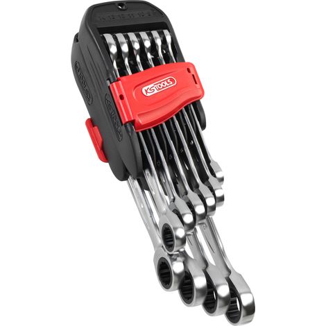 KS Tools - Jeu de 10 clés mixtes à cliquet GEARplus® - 503.4250