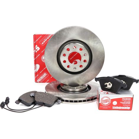 JUEGO DE DISCOS Y PASTILLAS DE FRENO DELANTERO AUDI, SEAT (1/5)