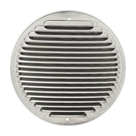 GRIGLIA TONDA DA SOVRAPPORRE IN METALLO CON RETE D.230 MM Misura: Inox