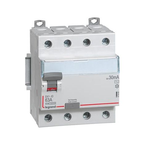 Legrand DX³-ID Interruptor diferencial gris 30 mA