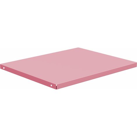 Étagère en métal pour armoire ALEX, 448 x 360 x 20 mm, Fresh Style: rose poudré