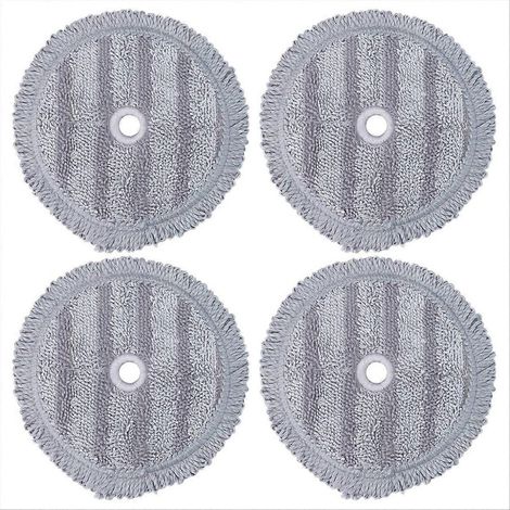 Lot de 4 microfibre patins de lavage pour A9 balai vapeur accessoires d'aspirateur de rechange chiffon de lavage (1/5)