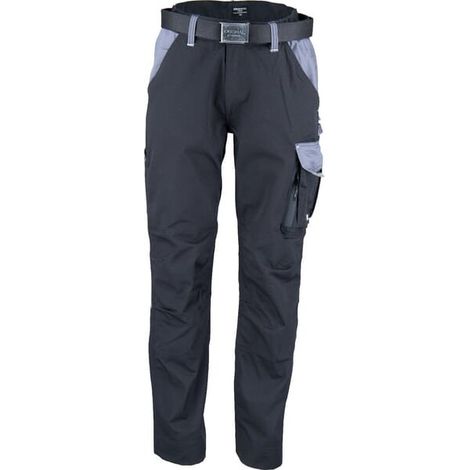 Pantalon de travail noir - gris S UNIVERSEL KW102030089080 (1/5)