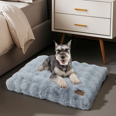 BingoPaw Dog Bed with Removable Washable Cover for Small Medium Large Jumbo Dogs - Grey 76x51x10cm