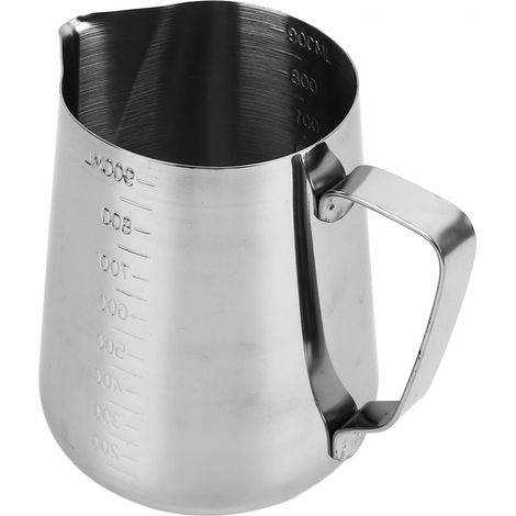 Milchaufschäumer-Set aus Edelstahl, Barista-Kanne mit Waage, 900-ml-Kaffeetasse (1/5)