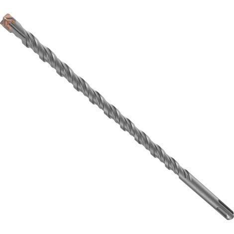 Foret à Béton, Ø 12 x 350mm Foret Carrelage, Forets SDS Plus, Jeu de Forets à Béton, avec 4 taillants en carbure et double vis, pour Percer Dans le Bétons, Brique, Pierre, Maçonnerie (1/5)