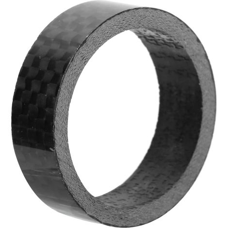 Stück hochbelastbare Carbonfaser-Steuersatz-Unterlegscheiben/Vorbau-Distanzstücke 10 mm für Fahrrad-Vorderradgabeln (1/5)