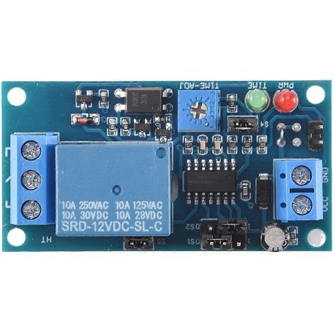 12V DC Relais-Verzögerungsschaltermodul mit Timer