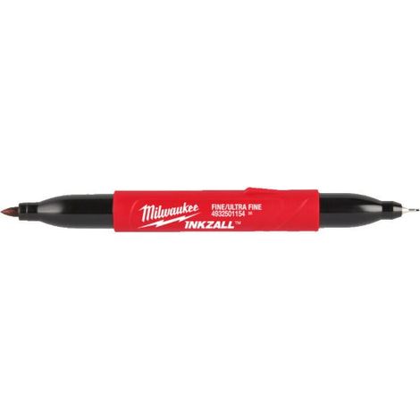 MILWAUKEE MARKER INKZALL™ 2W1 PRECYZYJNA KOŃCÓWKA, CIEŃKA KOŃCÓWKA