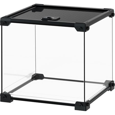 Repti-Zoo Glas-Terrarium mit Netz NAK10B 30x30x30cm (1/5)