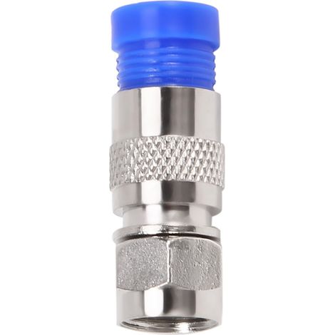 50 connecteurs à compression RG6 pour câble coaxial étanche. Connecteur à compression F RG6 Co (1/4)
