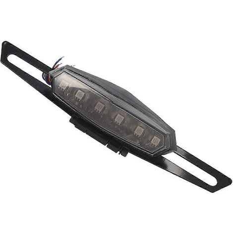 Feu stop LED pour moto, haute visibilité, lampe de signalisation de sécurité, économe en énergie (1/5)