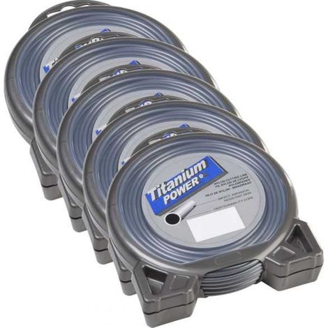Fil Titanium 2,5 mm x 15 m Rond Bi-matière Blister par 5 (1/5)