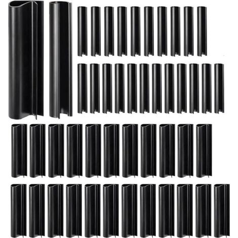 48 clips fixation pour couverture piscine anti-vent pour hiver hors sol
