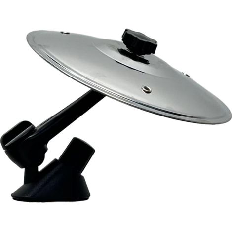 Sortie d'air pour cymbales de voiture, cymbales anti-collision pour voiture, cymbales de batterie, conception intelligente, adaptée à diverses sorties d'air de voiture, adaptée aux mélomanes, argent (1/5)