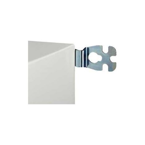 Juego de 4 patas de fijación mural, de acero. Para envolventes Spacial S3D y CRNG. - NSYAEFPFSC
