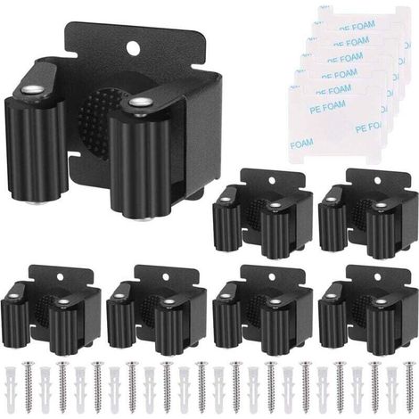 Robuster Türrahmen aus schwarzem Edelstahl 304, bestehend aus 6 Teilen, ideal für Badezimmer, Küchen, Garagen und Gärten.