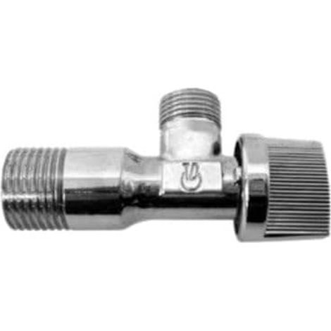 Llave escuadra Ø1/2"X3/8"  Fabricadas con latón europeo  Presión nominal: 16 bar  Rango de temperaturas: hasta 95ºC