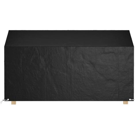 Maison Exclusive - Copri Panche Giardino 2pz 12Occhielli 210x70x70/88 Polietilene
