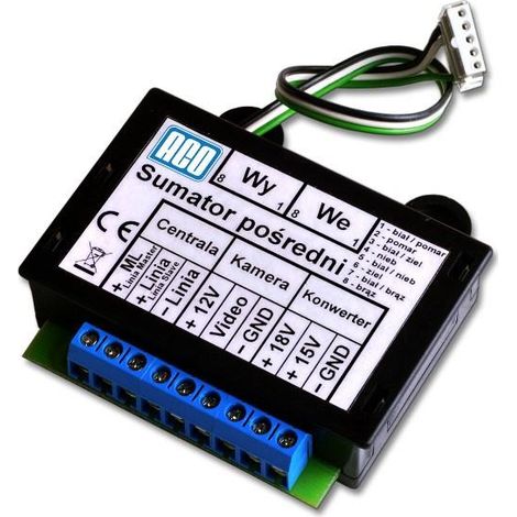 Sumador intermedio aco CDNVSp 70,5 mm x 71 mm x 19,5 mm 15V DC