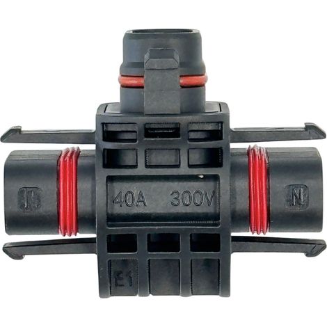 Connecteur Trunk pour micro-onduleurs HMS – Plug-and-play – Installation rapide et sécurisée – Étanche IP68 – 40A – Hoymiles (1/3)