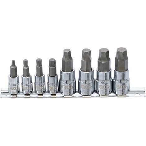 Jeu d'extracteurs de vis 6,3 mm (1/4") / 10 mm (3/8") pour six pans creux 3 -10 mm 8 pièces