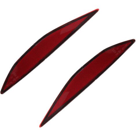 QORVA
-2 Feux Réflecteurs de Pare-chocs Arrière LED Rouge 5G0945105 – Remplacement pour Mk7 2012–2020,de (1/5)