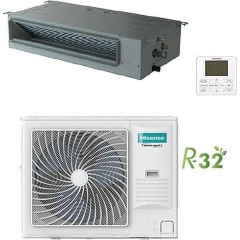 Klimaanlage Hisense Ductable Dreiphasen-R32 42000 BTU AUD125UX4REH8 INVERTER Klasse A++/A+ (1/3)
